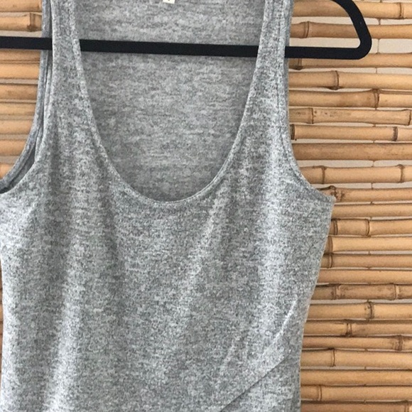 Gray Women's Tank Top - Picture 1 of 2